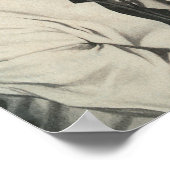  geneesmiddel, arts die een zieke patiënt onderzoe poster (Hoek)