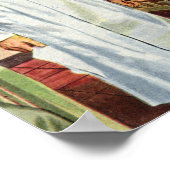  geneesmiddel, arts en verpleegkundige met patiënt poster (Hoek)