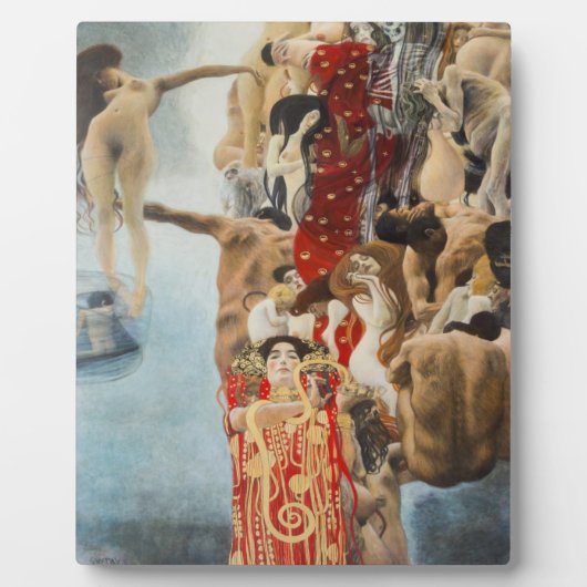 Geneesmiddel door Gustav Klimt Fotoplaat (Voorkant)