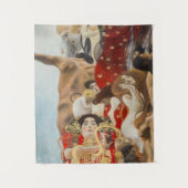 Geneesmiddel door Gustav Klimt Wandkleed (Voorkant)