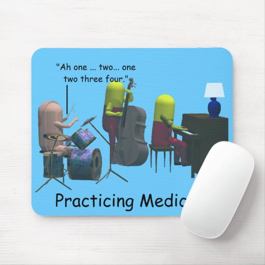 Geneesmiddel - geneesmiddel voor diergeneeskundig muismat (Met muis)