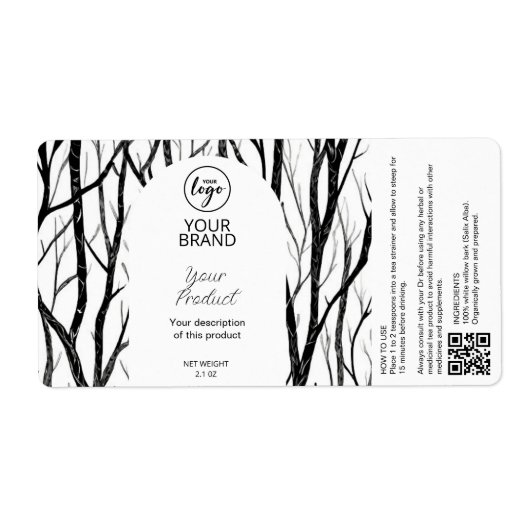 Geneesmiddel Kruidenthee Labels (Voorkant)