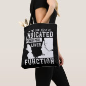 Geneesmiddel - Laboratoriumtest Shows Abnormale Lo Tote Bag (Dichtbij)