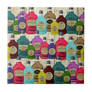 Geneesmiddel Man Magische Potie Apothecaire Tonic  Tegeltje