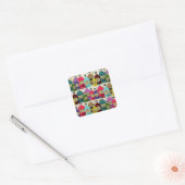 Geneesmiddel Man Magische Potie Apothecaire Tonic  Vierkante Sticker (Envelop)