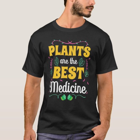 Geneesmiddel op kruiden Plant, lakken, Natuur T-shirt (Voorkant)