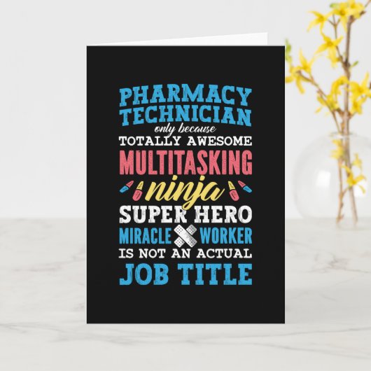 Geneesmiddel op medisch gebied kaart (Gele Bloem)