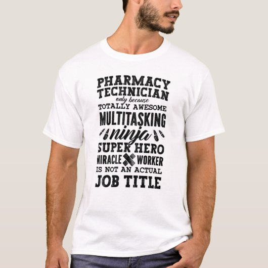 Geneesmiddel op medisch gebied t-shirt (Voorkant)