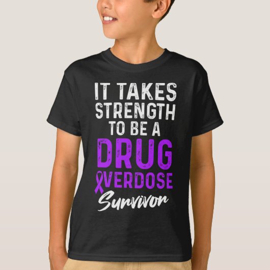 Geneesmiddel Overdosering Bewustzijnheid Aankomst T-shirt (Voorkant)