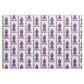 Geneesmiddel Overdosering: Paarse bewustmakingslin Stof (Fat Quarter)