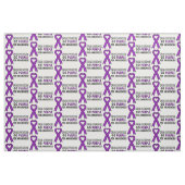 Geneesmiddel Overdosering: Paarse bewustmakingslin Stof (Fat Quarter)