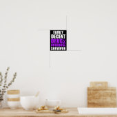 Geneesmiddel Overdosis Bewustzijn Overlevende 1 Poster (Keuken)