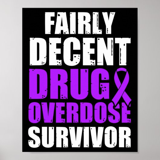 Geneesmiddel Overdosis Bewustzijn Overlevende 1 Poster (Voorkant)