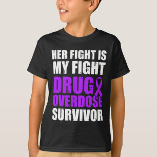 Geneesmiddel Overdosis Bewustzijn Overlevende stri T-shirt