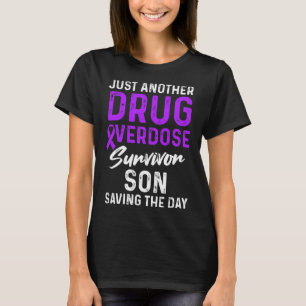 Geneesmiddel Overdosis Bewustzijn Overlevende stri T-shirt