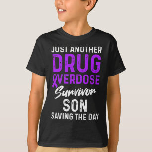 Geneesmiddel Overdosis Bewustzijn Overlevende stri T-shirt
