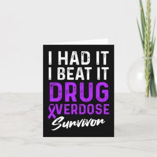 Geneesmiddel Overdosis Bewustzijn Warrior Survivor Kaart