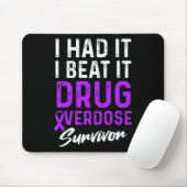 Geneesmiddel Overdosis Bewustzijn Warrior Survivor Muismat (Met muis)