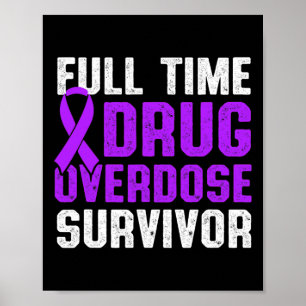Geneesmiddel Overdosis Bewustzijn Warrior Survivor Poster