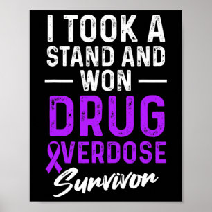 Geneesmiddel Overdosis Bewustzijn Warrior Survivor Poster