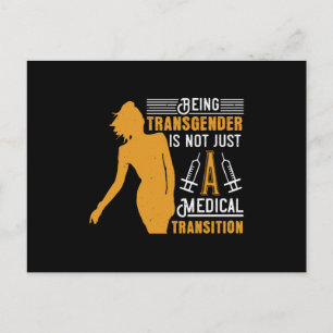 Geneesmiddel transgender Geen overgang Briefkaart