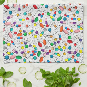 Geneesmiddel verpleegkundige Pharmacy Doctor Pill Theedoek