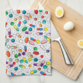 Geneesmiddel verpleegkundige Pharmacy Doctor Pill Theedoek (Quarter Fold)