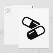 Geneesmiddel voor rillingen briefkaart (Voorkant / Achterkant)