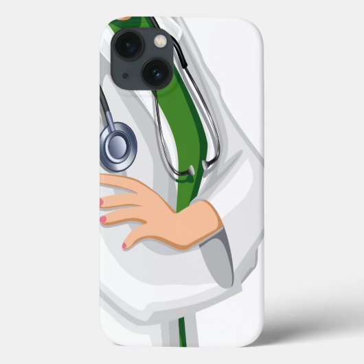 Geneesmiddel Vrouw Doctor Case-Mate iPhone Case (Achterkant)
