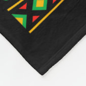 Geneesmiddel Zwarte Gedragstherapeut Black History Fleece Deken (Hoek)