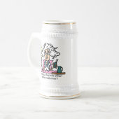 Geneesmiddelbijwerking Humor Bierpul (Voorkant links)