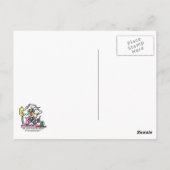 Geneesmiddelbijwerking Humor Briefkaart (Achterkant)