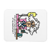 Geneesmiddelbijwerking Humor Magneet (Horizontaal)