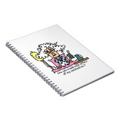 Geneesmiddelbijwerking Humor Notitieboek (Rechterzijde)