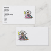 Geneesmiddelbijwerking Humor Visitekaartje (Voorkant / Achterkant)