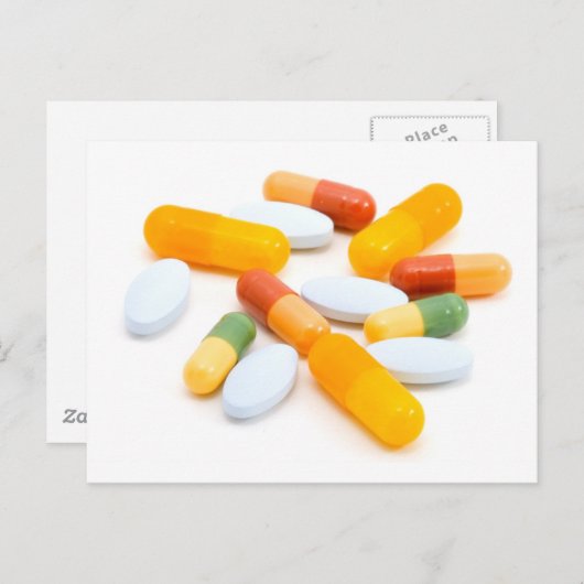 Geneesmiddelen Briefkaart (Voorkant / Achterkant)