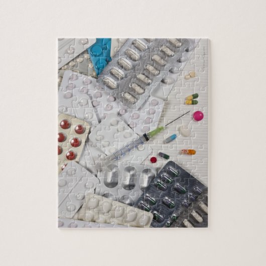 Geneesmiddelen die worden gebruikt bij de behandel legpuzzel (Verticaal)