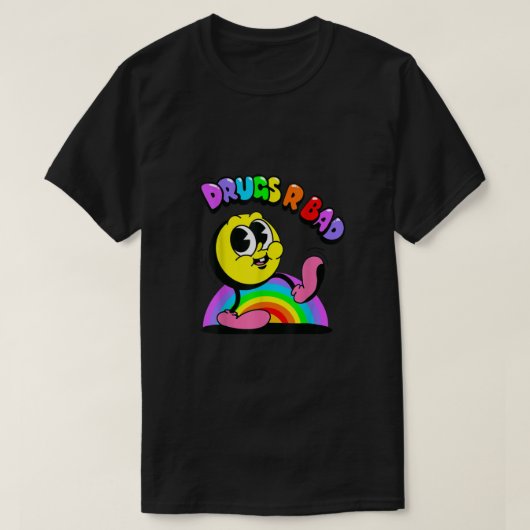 Geneesmiddelen en slechte antidrugs zijn slechte r t-shirt (Design voorkant)
