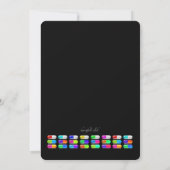 Geneesmiddelen Foto Afstuderen Uitnodiging (Achterkant)