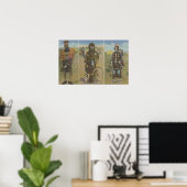 Geneesmiddelen Mannen: Little Ogalala, Spotted Eag Poster (Thuiskantoor)