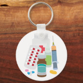 Geneesmiddelen Sleutelhanger (Achterkant)