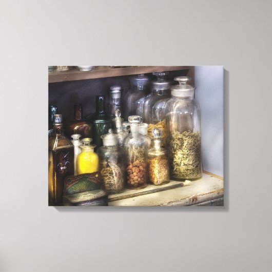 Geneesmiddelen van alle soorten canvas afdruk (Voorkant)