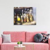 Geneesmiddelen van alle soorten canvas afdruk (Insitu (Woonkamer))