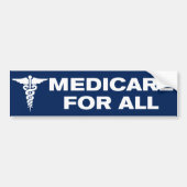 Geneesmiddelen voor alle universele gezondheidszor bumpersticker (Voorkant)