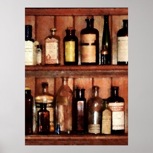 Geneesmiddelen voor betere gezondheid poster (Voorkant)