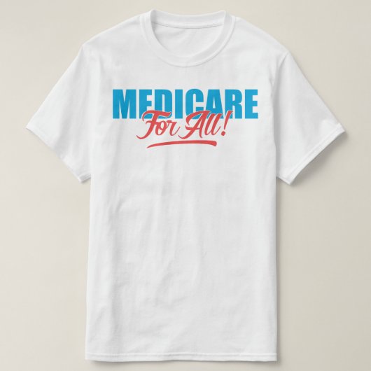 Geneesmiddelen voor iedereen t-shirt (Design voorkant)