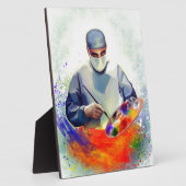 Geneesmiddelenkunst Fotoplaat (Zijkant)