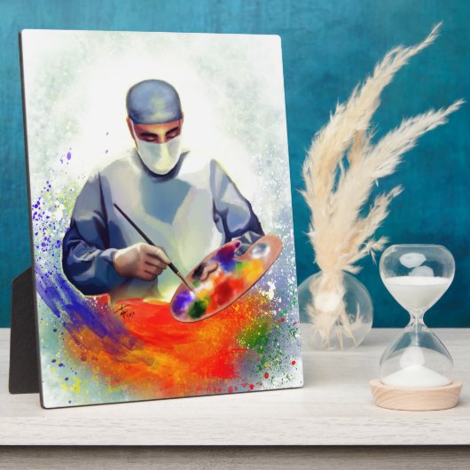 Geneesmiddelenkunst Fotoplaat (Zijkant)