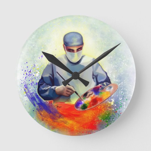 Geneesmiddelenkunst Ronde Klok (Voorkant)