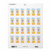 Geneesmiddelenlijst - Dagelijkse PRN-noodsituatie Etiket (Full Sheet)